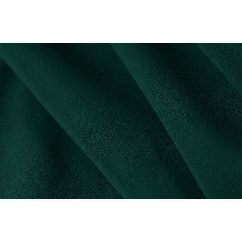 Lahvově zelená sametová rohová pohovka Windsor & Co Halley 242 cm, pravá
