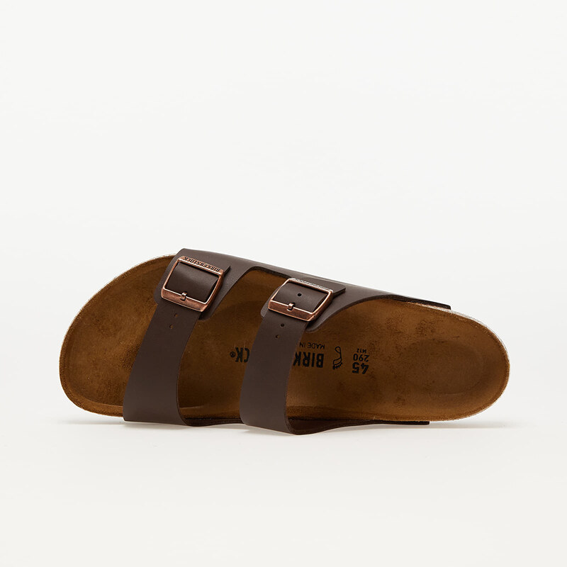 Pánské pantofle Birkenstock Arizona BF Dark Brown