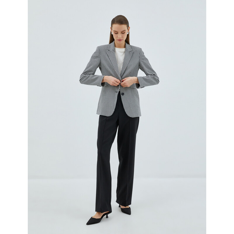 Koton Blazer Jacket Double Buttoned Pocket Detailed