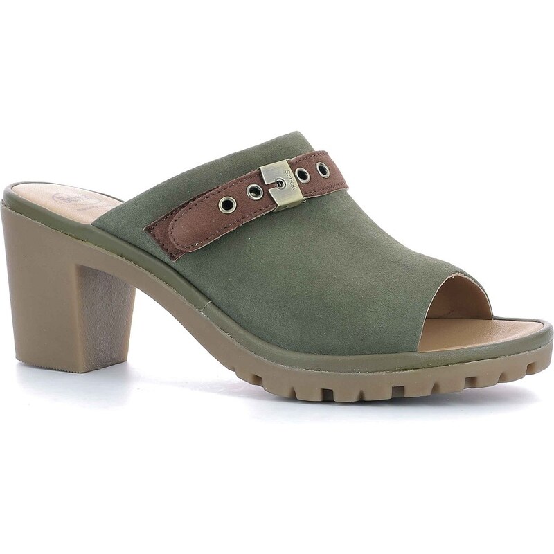 Scholl dámský pantofel Calavi zelený 90551797