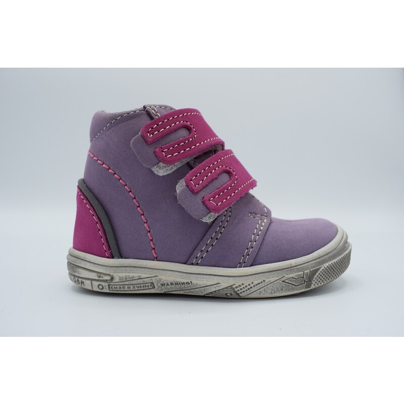 BOOTS4YOU Boots4U dětská kotníková obuv T 115RV Lila 90551809