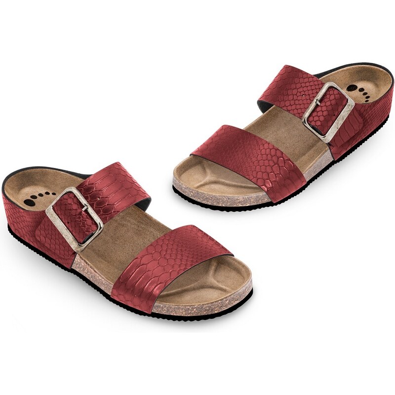 FORcare zdravotní pantofel 303052 bordo 90551902