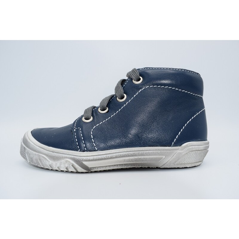 BOOTS4YOU Boots4U dětská kotníková obuv T 119 Modrá ,bílá podrážka 90551842