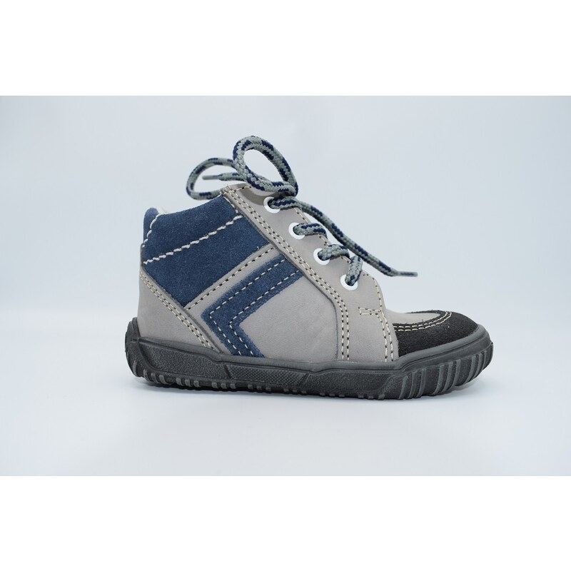 BOOTS4YOU Boots4U dětská kotníková obuv T 217 Šedá modrá 90551933