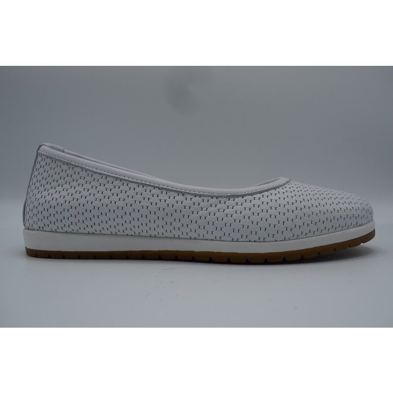 LOOKE dámská balerína Solange white LO461-03 108803201
