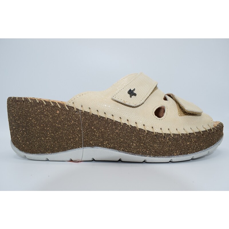 Dámský pantofel 8306 beige