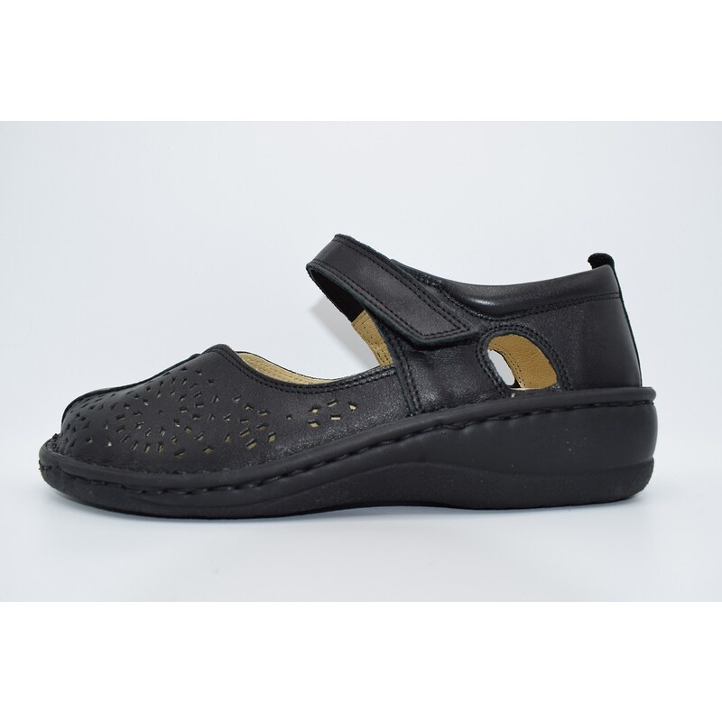 Dámská vycházková polobotka 8805F1 SDRY NERO