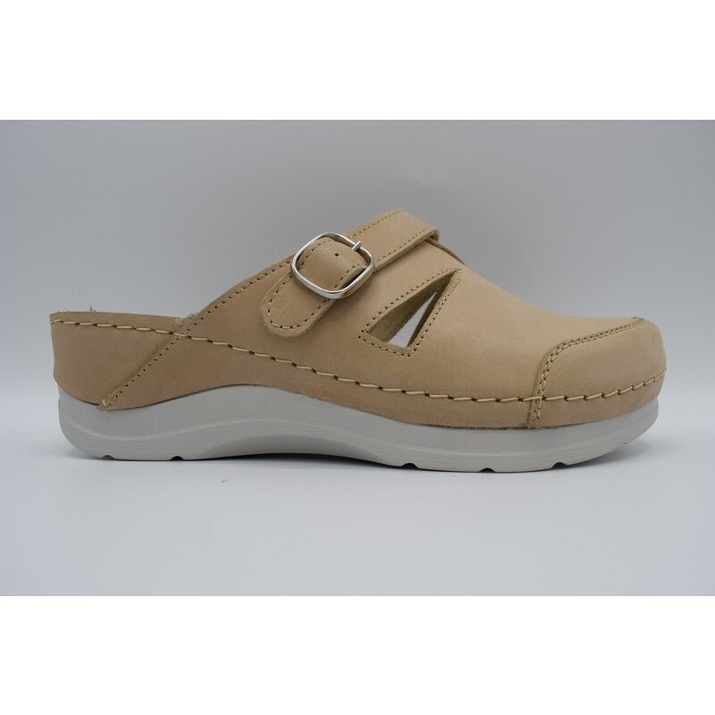 HILBY H-280/13 dámský pantofel béžový 90552835