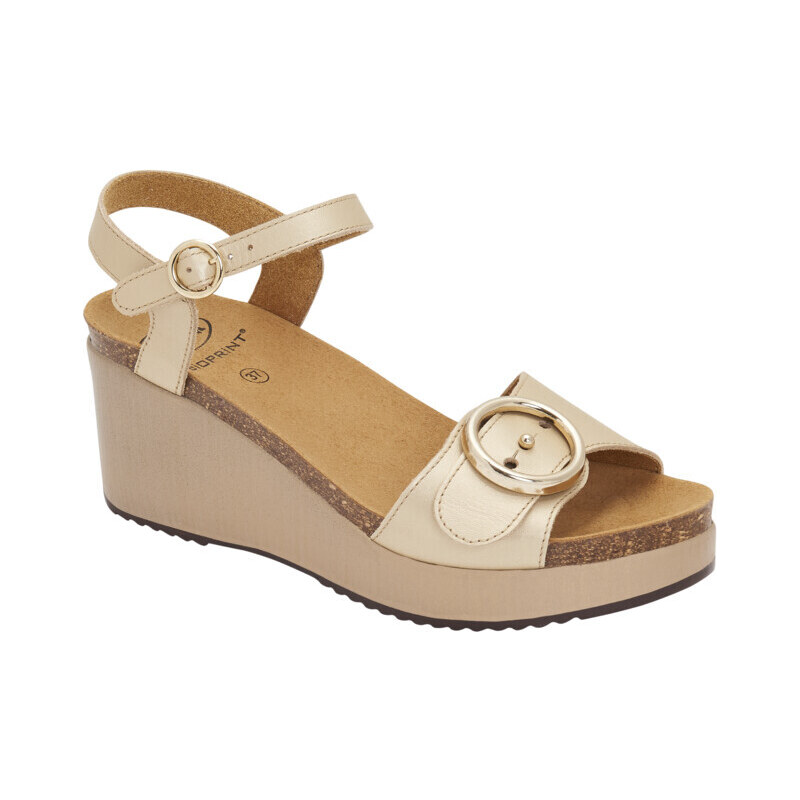 Scholl dámský sandál MALIBU platinum 108803256