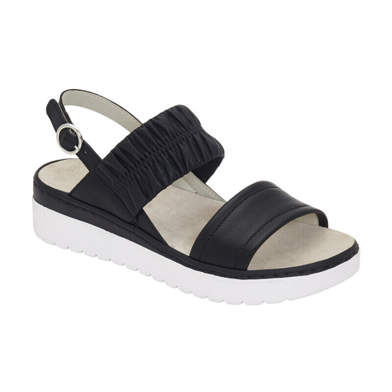 Scholl dámský sandál Viareggio elastic černý