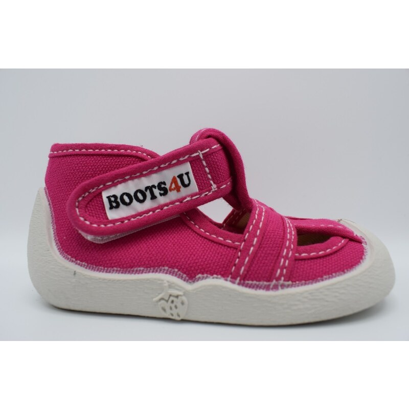 BOOTS4YOU Boots4U dětská plátěnka T020 Růžová 90553348