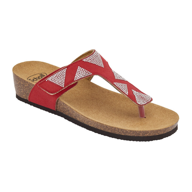 Scholl dámská žabka DUBAI FLIP-FLOP Red 90553429