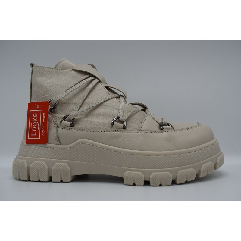 LOOKE dámská kotníková obuv L0932_64 ABELONE creme 90553663