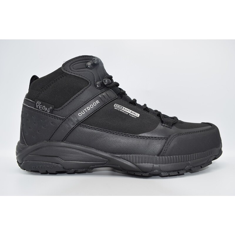 PEON softshellová outdoorová obuv DKP/1751-1 černá 102926518
