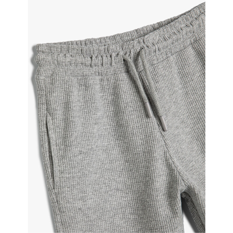 Koton Basic Jogger Sweatpants with Pockets Tie Waist