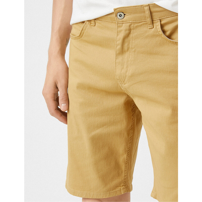 Koton Gabardine Chino Shorts