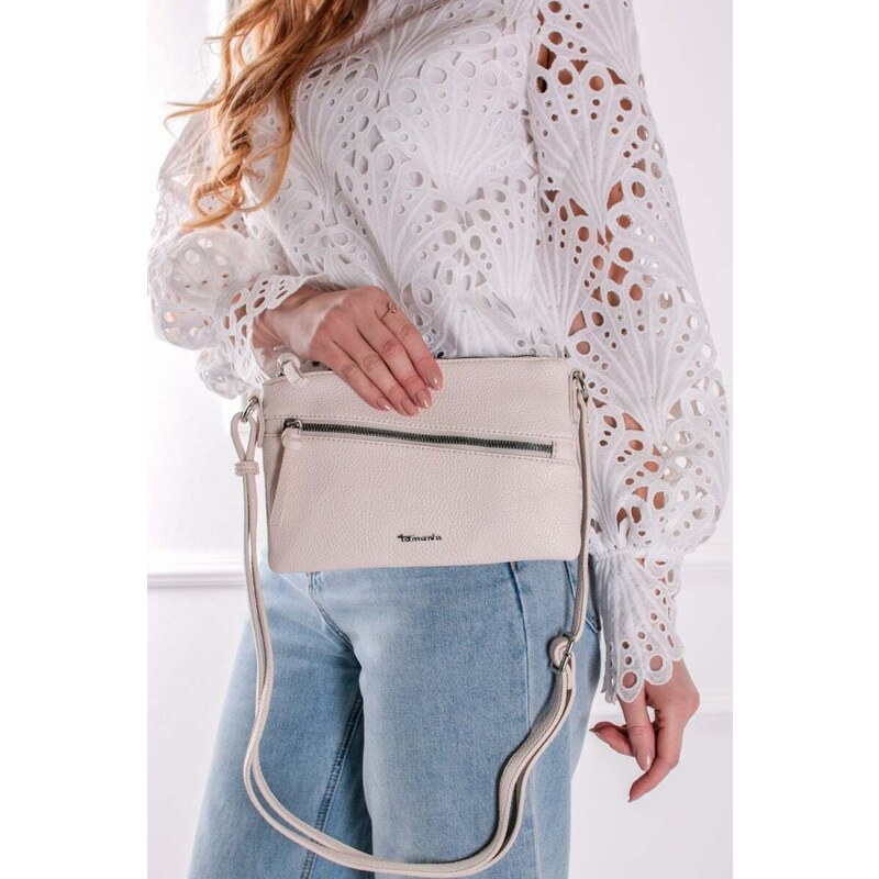 Tamaris Světle béžová crossbody kabelka Alessia 30441