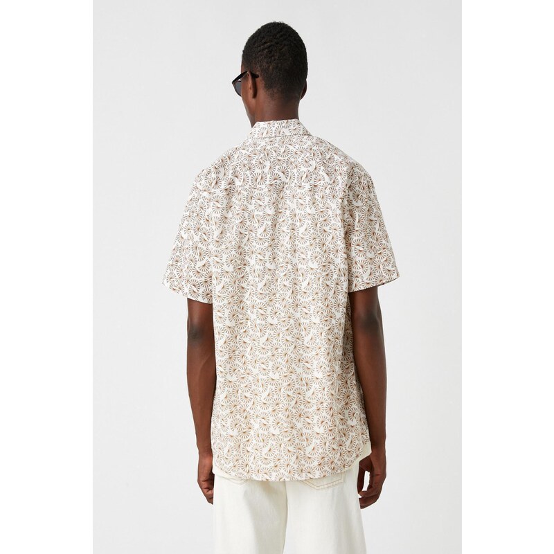 Koton Patterned Short Sleeve Shirt