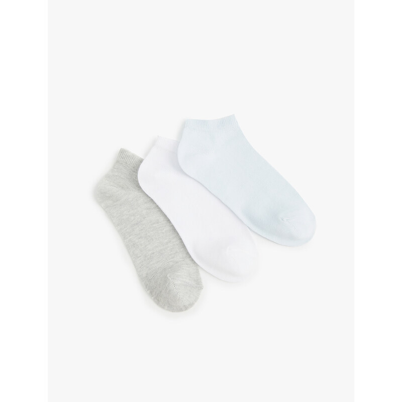 Koton Set of 3 Basic Booties and Socks.