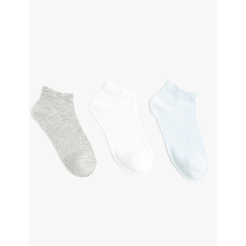 Koton Set of 3 Basic Booties and Socks.