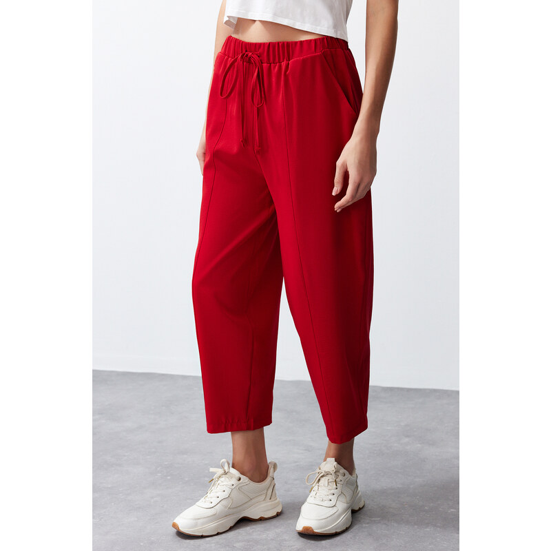 Trendyol Red Harem/Shalwar Aerobin Trousers