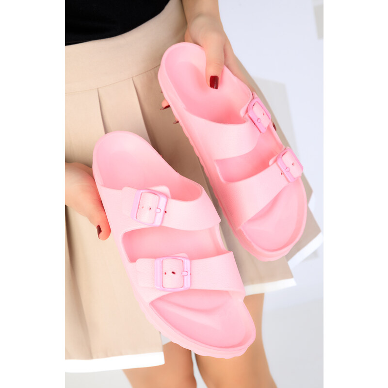 Soho Pink Women's Slippers 16179