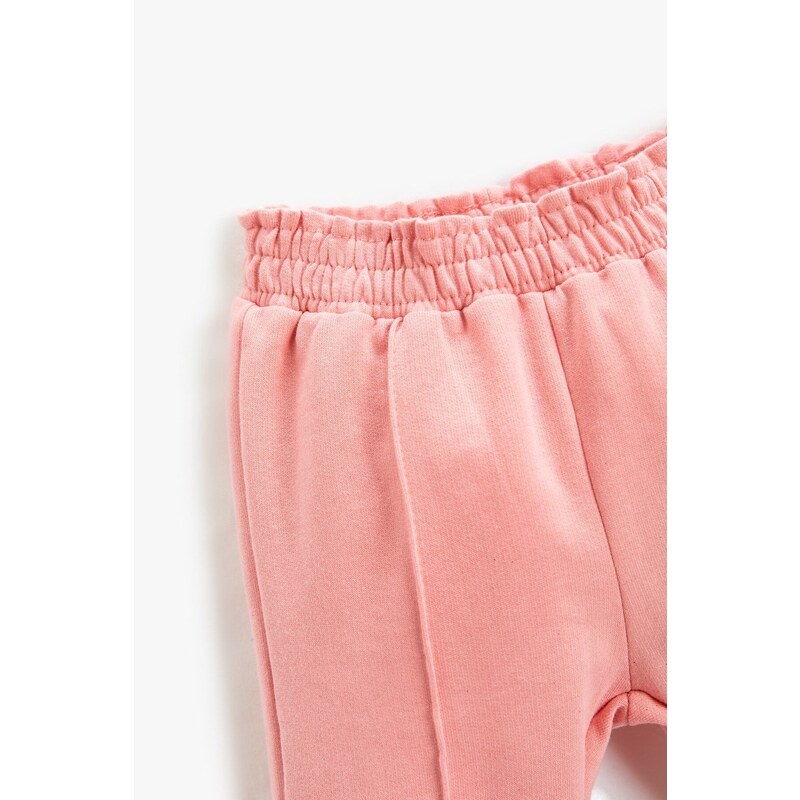 Koton Baby Girl Pink Sweatpants