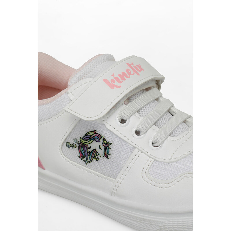 KINETIX FERMO 4FX Girls White Sneaker