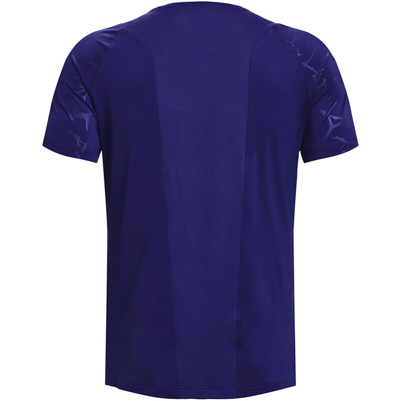 Pánské tričko Under Armour Rush Emboss Ss Blue