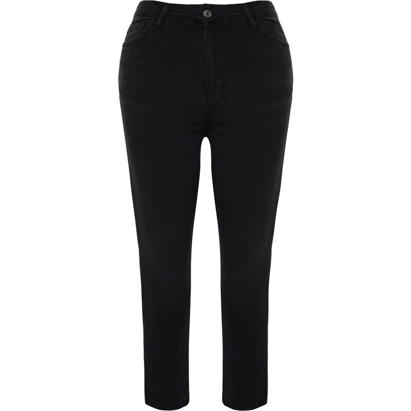 Trendyol Curve Black Slimming Effect Super High Waist Skinny Jeans