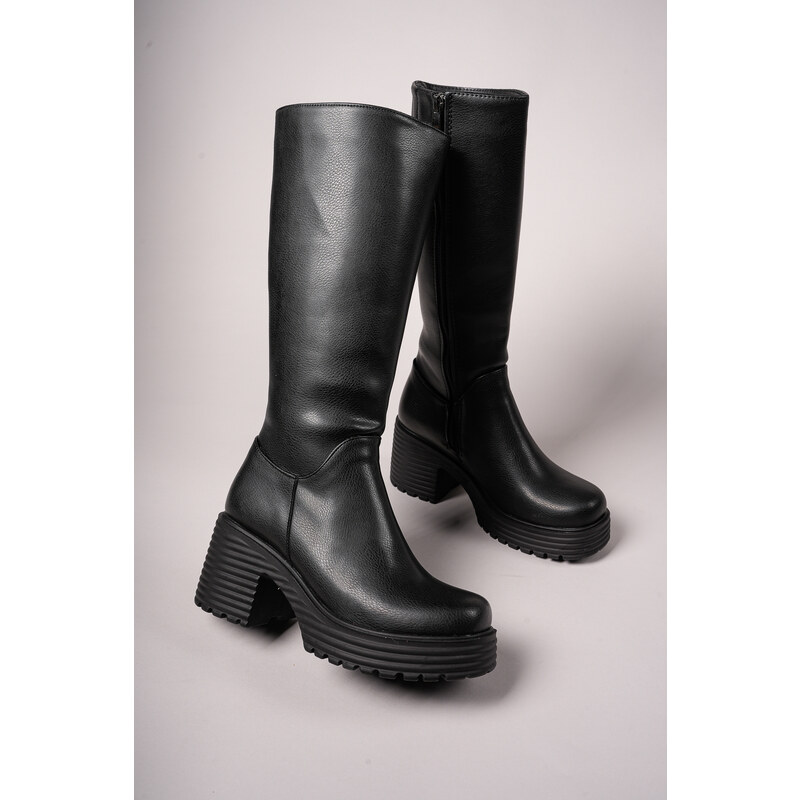 Riccon Ecnarth Women's Boots 0012240 Black Skin