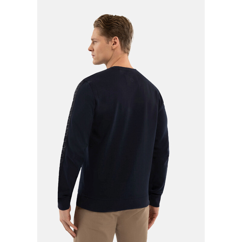 Volcano Man's Sweatshirt B-Drek Navy Blue