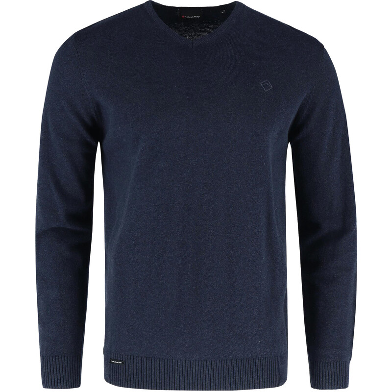 Volcano Man's Sweater S-Stig Navy Blue