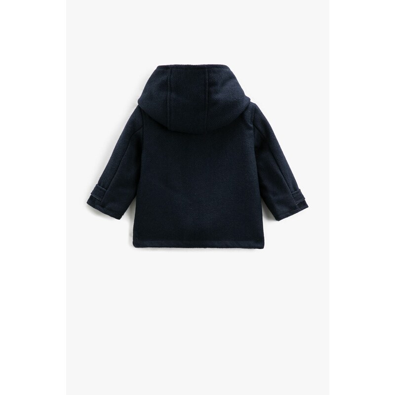 Koton Baby Boy Navy Blue Coat