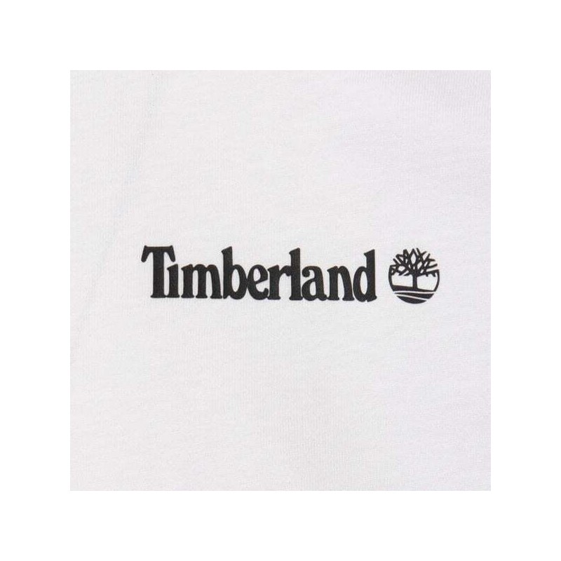 Timberland Tričko Small Logo Print Tee Muži Oblečení Trička TB0A5QQT1001