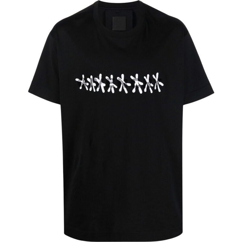 GIVENCHY Overprint Black tričko