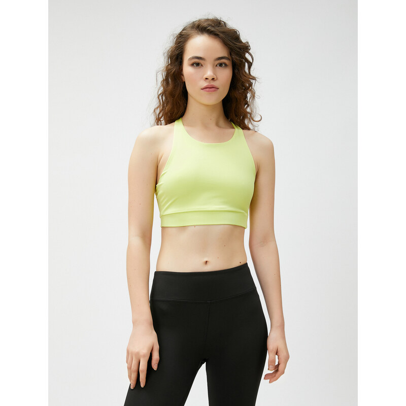 Koton Strapless Sports Bra, Without Cups, No Wireless