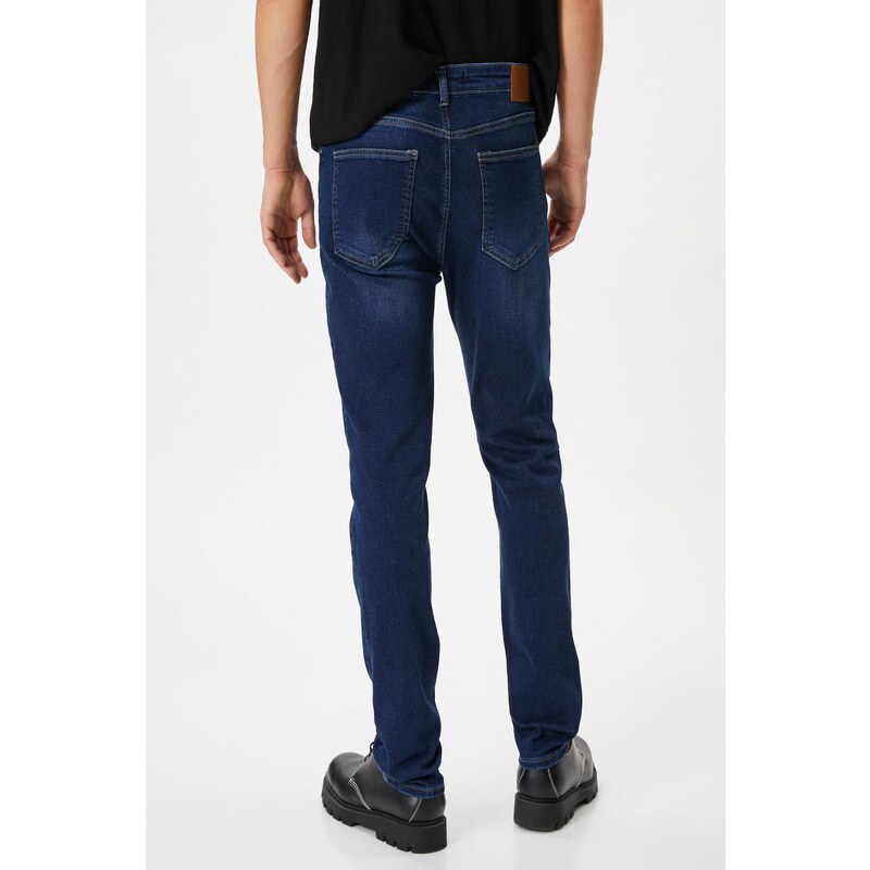 Koton Men's Dark Indigo Jeans