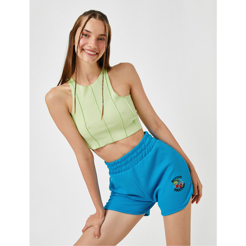 Koton Shorts with Elastic Waist