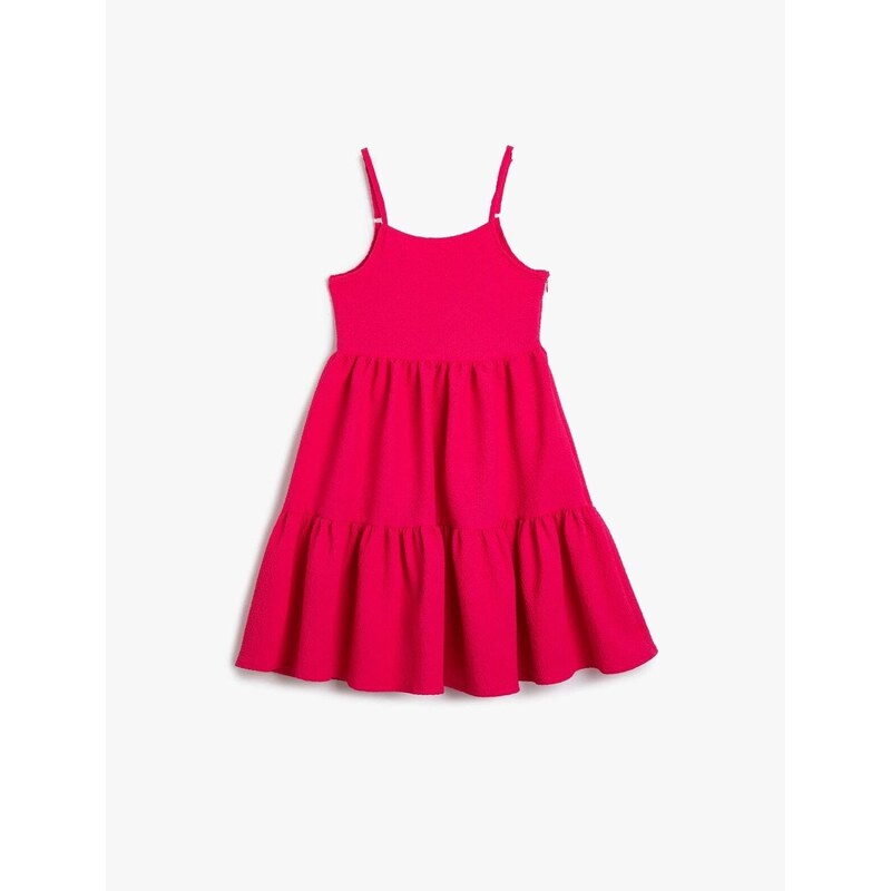 Koton 3skg80081aw Girls' Dress Pink