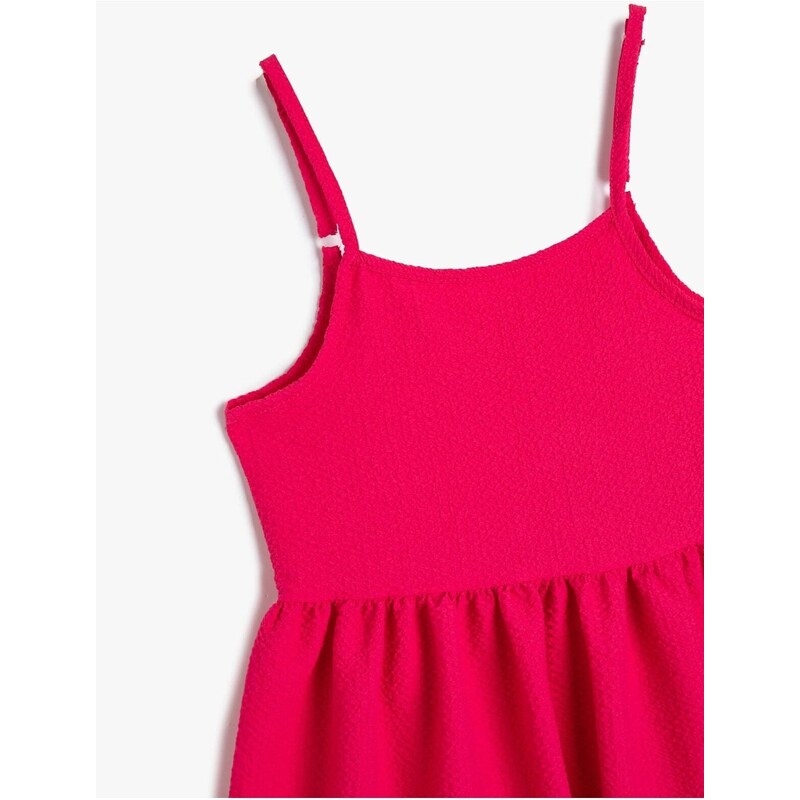 Koton 3skg80081aw Girls' Dress Pink