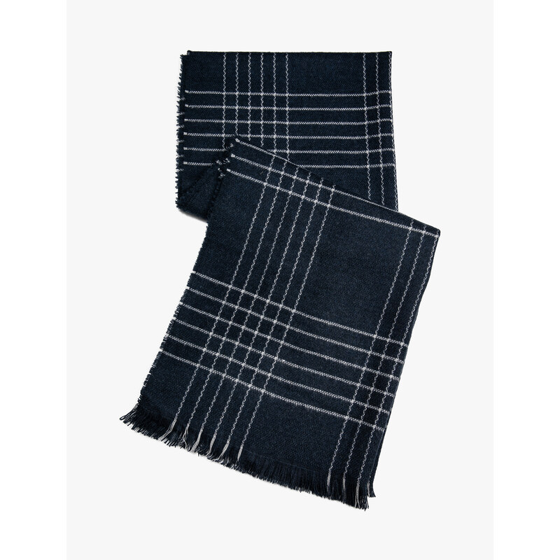 Koton Plaid Basic Scarf