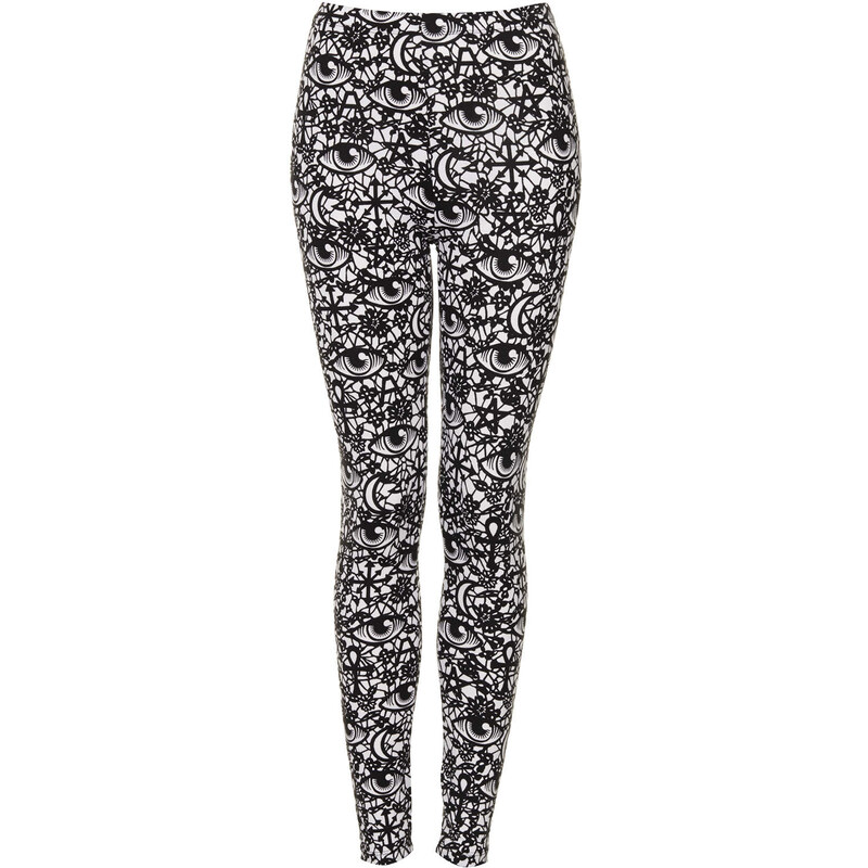 Topshop Symbol Print Leggings