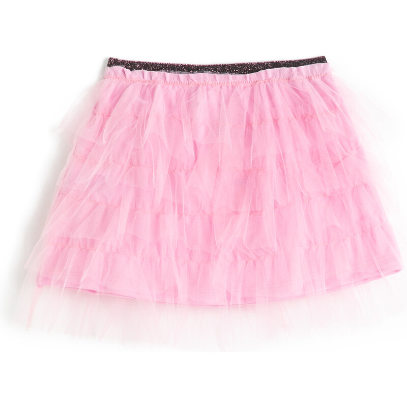 Koton Tutu Skirt with Elastic Waist, Layered Lined.