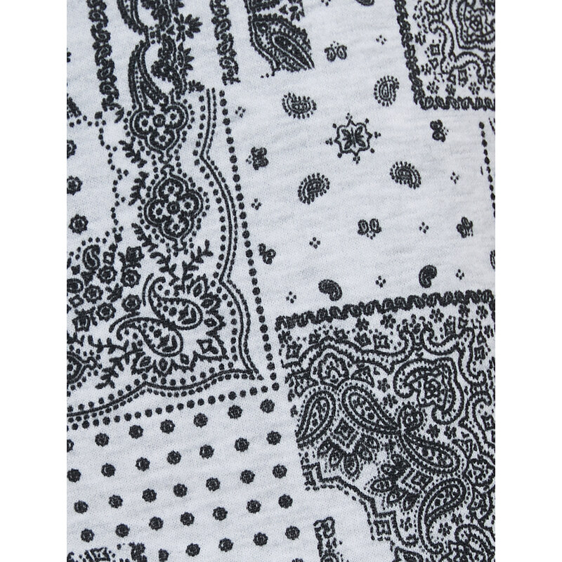 Koton Shorts Tie Waist Pocket Cotton Ethnic Pattern