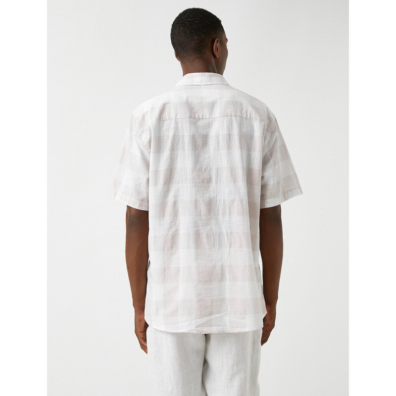 Koton Checked Short Sleeve Shirt