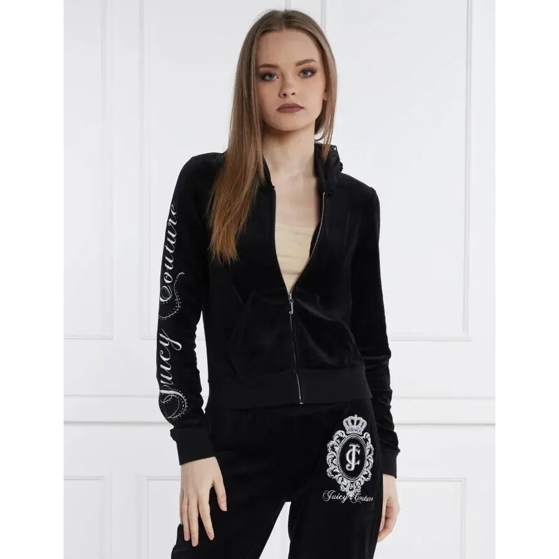 Juicy Couture Mikina HERITAGE CREST ROBYN | Slim Fit