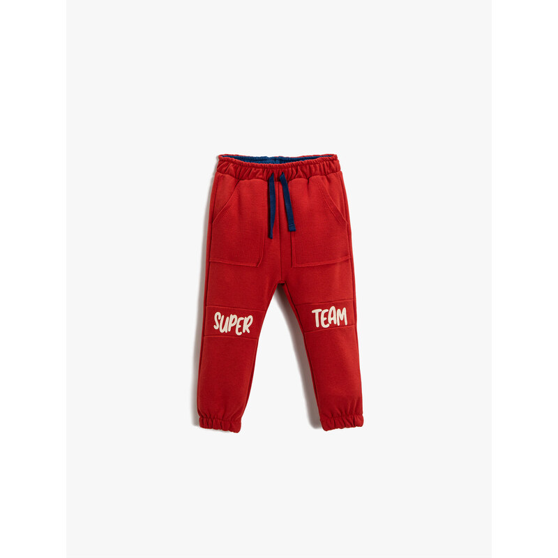 Koton Baby Boy Red Sweatpants