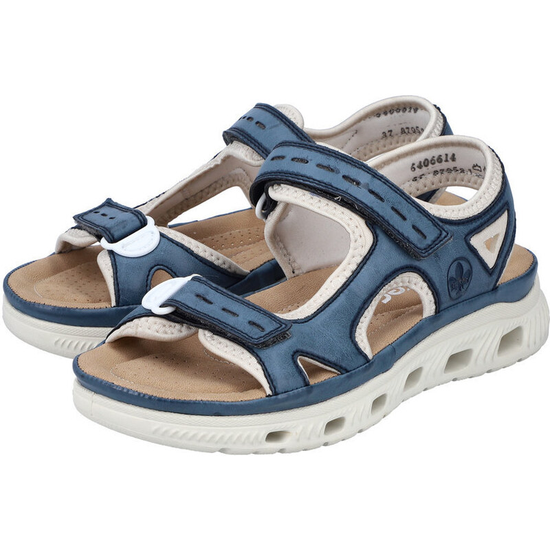 Dámské sandále 64066-14 Rieker modré