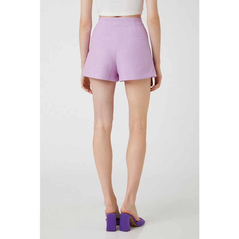 Koton Women's Lilac Shorts & Bermuda